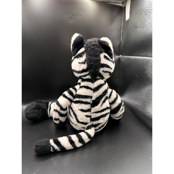 Zebra Plush Nici by Enesco Wild 14" Stuffed Animal Germany Weighted Vtg RARE - Picture 3 of 16